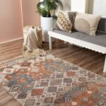 Diamond Dream Printed Chenille Rug