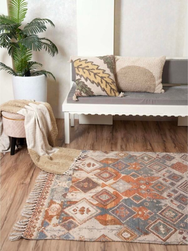 Diamond Dream Printed Chenille Rug - Image 2
