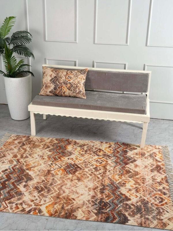 Neutral Bliss Embroidered Rug - Image 4