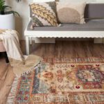 Radiant Reverie Embroidered Rug