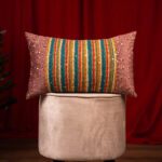 Vibrant Stripes Pillow Cover