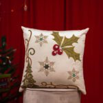 Winter Holly Cushion Cover