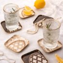 Chateau Metal Coasters (Set of 6)