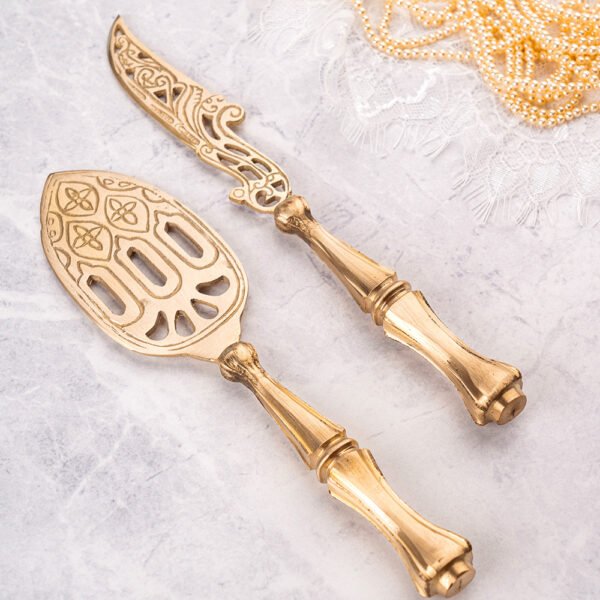 Rococo Cake Knife & Server Set (Set of 2)