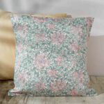 Floral Fantasy Colorful Flower Print Cushion Cover