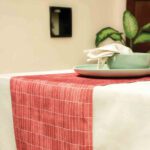 Modern Masterpiece Print Cotton Table Runner