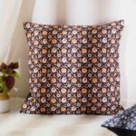 Petals in Bloom Vibrant Floral Print Cushion Cover