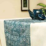 Printed Elegance Design Cotton Table Runner