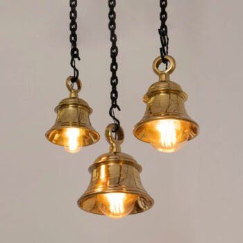 Hanging Temple Bell Lights (Set of 3)