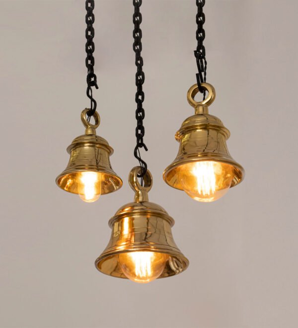 Hanging Temple Bell Lights (Set of 3)