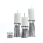 Qutub Silver Candle Stand