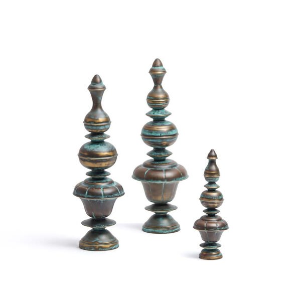 Rounded Brass Temple Corners (Set of 3) - Image 5