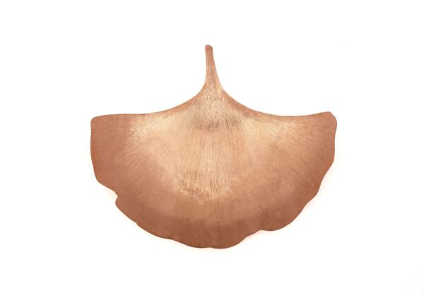 Copper Ginkgo Leaf Platter - Image 2