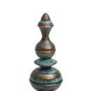 Rounded Brass Temple Corners (Set of 3)