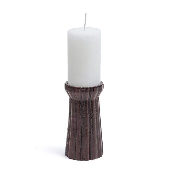 Qutub Copper Candle Stand (Set of 4) - Image 5
