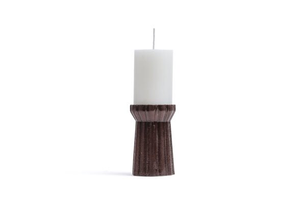 Qutub Copper Candle Stand (Small)