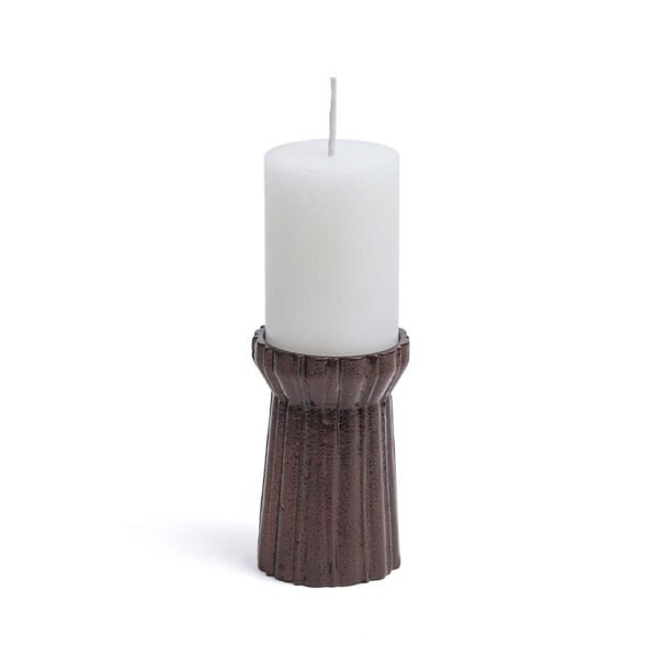 Qutub Copper Candle Stand (Set of 4) - Image 4