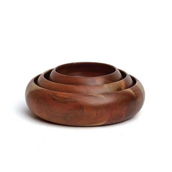 Cory Wooden Bowls (Set of 3) - Image 2