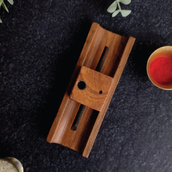 Teakwood Desk Organiser