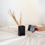 Metal Block Pen Stand