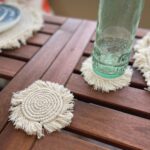Bella Macrame Round Coaster