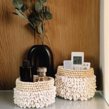 Boho Shell Basket