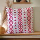 Pink Muslin Cushion Covers (Set of 3)