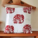 Rajasthani Style Satin Cushion Covers (Set of 2)