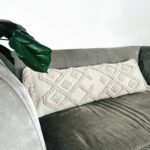 Moroccan Cotton Loomed Long Lumbar Cushion With Filling