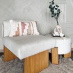 Amore Textured Lumbar Cushion With Filling