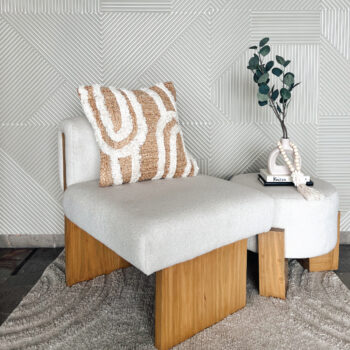 Island Jute Tufted Cushion With Filling