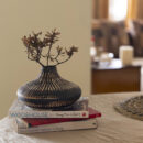 Asher Bud Vase Dusty Pink Blue