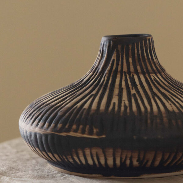 Asher Bud Vase Dusty Pink Blue - Image 3