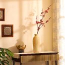 Pink Cherry Blossom Single Faux Flower Stick