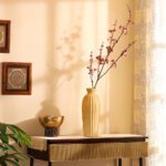Baby Pink Cherry Blossom Single Faux Flower Stick