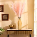 Pink Faux Pampas Sticks (Set of 3)