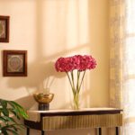 Purple Hydrangea Faux Flower Sticks (Set of 3)