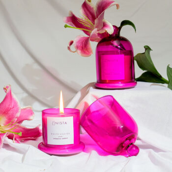 White Lillies Aromatic Candle