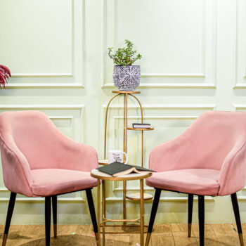 Contemporary Decor Eden Geometric Metal Planter