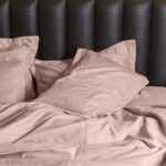 Blush Pink Bella Jacquard King Flat Sheet Set | 2 Pillow Covers