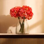 Pink Hydrangea Single Faux Flower Bouquet