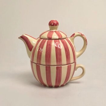 Pink Kettle Cup Set