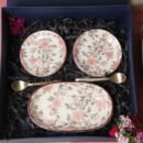 Peony Breakfast Table Gift Box (Set of 5)