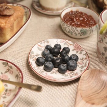 Dreamy Floral Tea Plates (Set of 4)