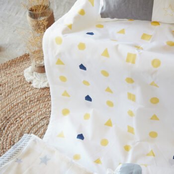 Night Shapes Cot Bedding Set