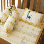 Gira The Giraffe Yellow Cot Bedding Set