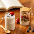 Mysa Glass Jars With Spoon (Set of 2)