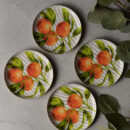 Tangerine Tree Coasters (Set of 4)