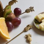 Pineapple Gold Appetizer Picks (Set of 4)