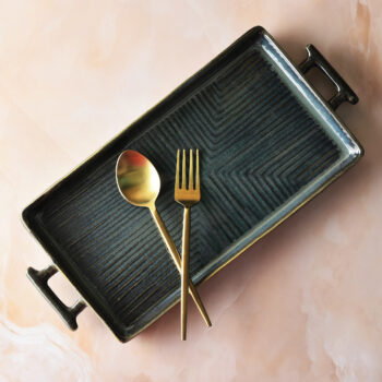 Obsidian Tide Platter